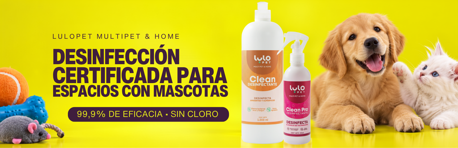 LuloPet Clean y Clean Pro