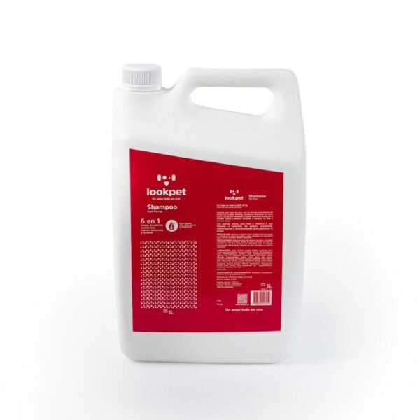 Shampoo para Perros de Todas las Razas 6 en 1 con Quinoa · Galón 5 L · Lookpet